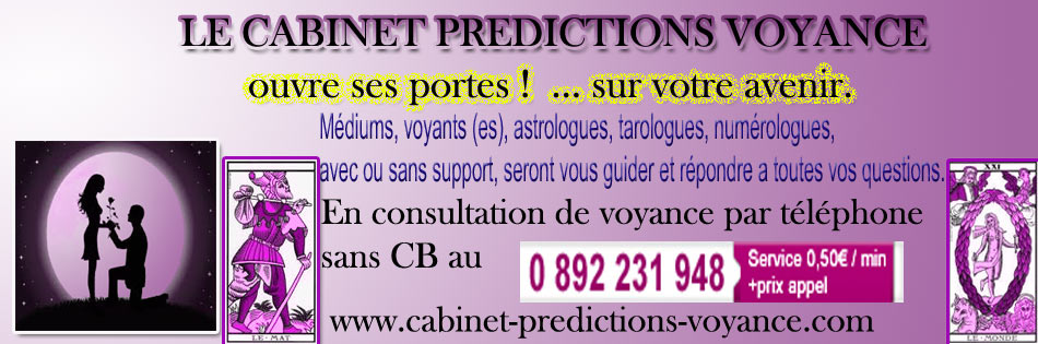 Cabinet prédictions voyance