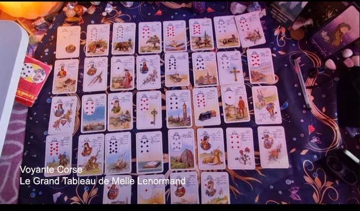 Le grand tableau de melle lenormand par voyante corse